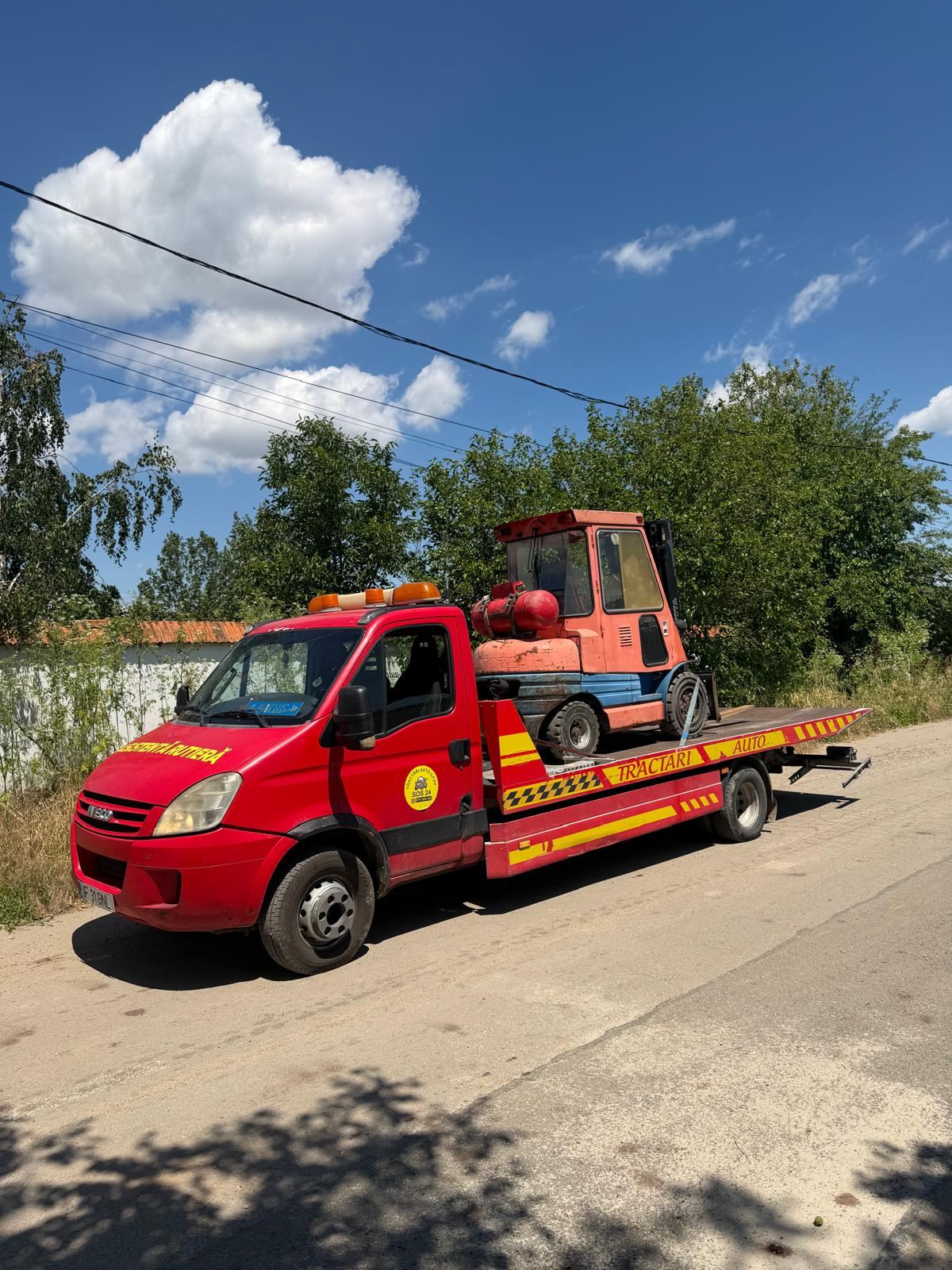 Intervenție tractări camioane București-Ilfov 9