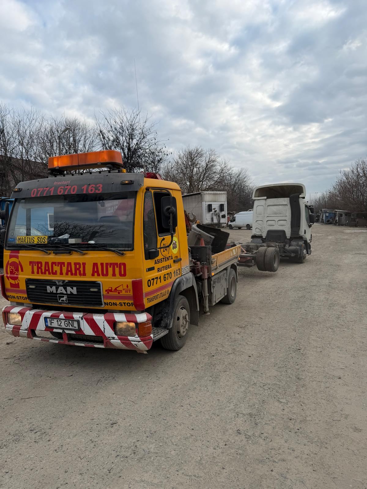 Intervenție tractări camioane București-Ilfov 15