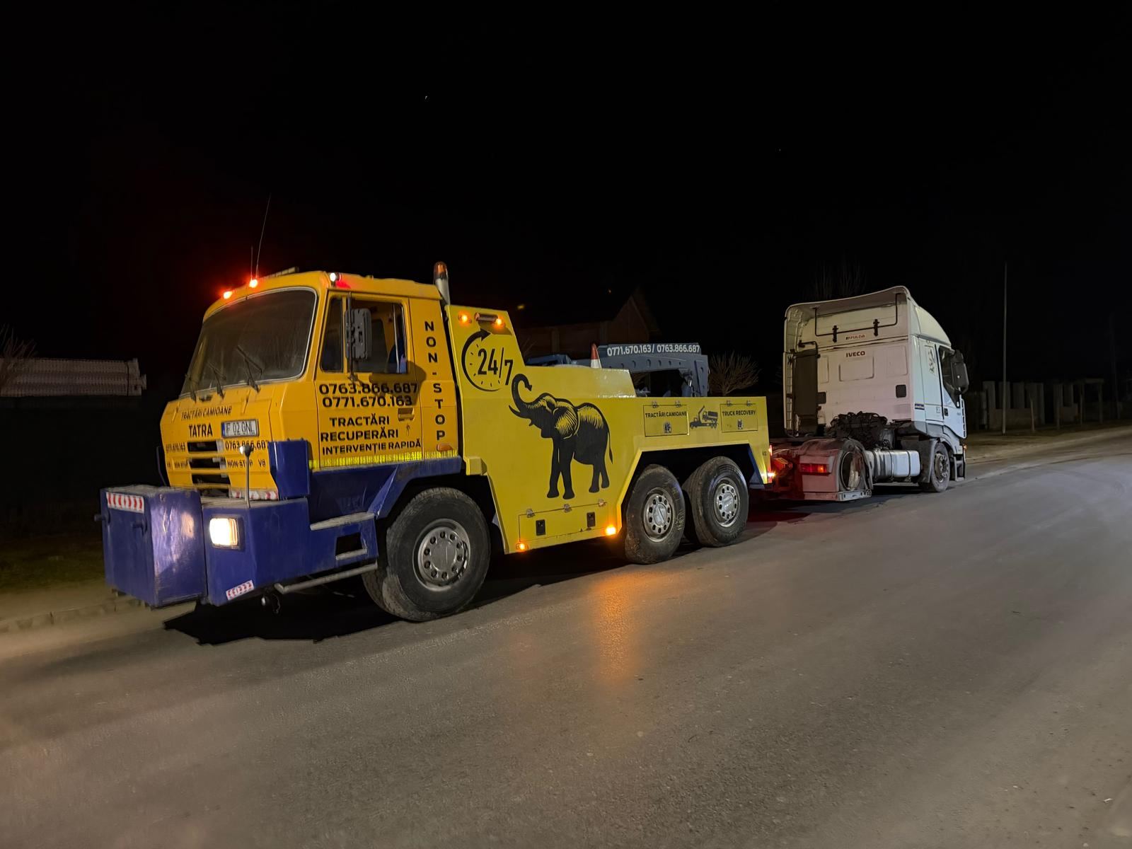 Intervenție tractări camioane București-Ilfov 16