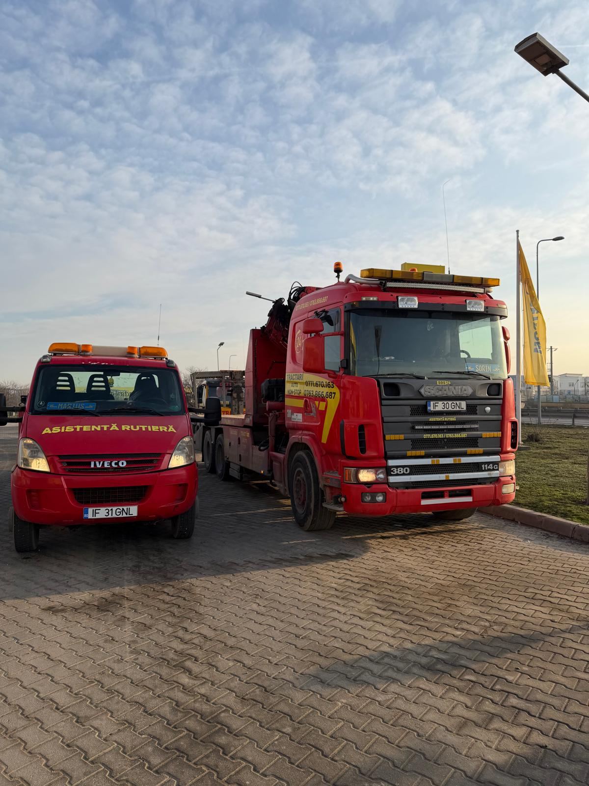 Intervenție tractări camioane București-Ilfov 17